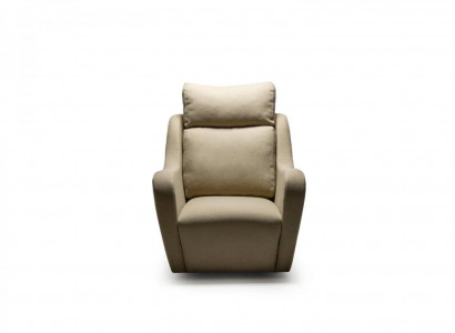 Designer upholstered armchair textile living room upholstered furniture new